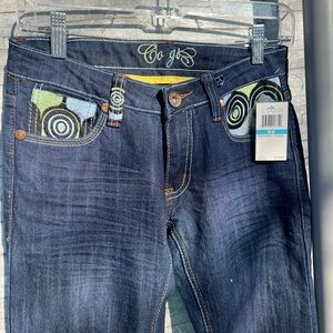 COOGI Women’s Deep Indigo Bootcut Jeans
